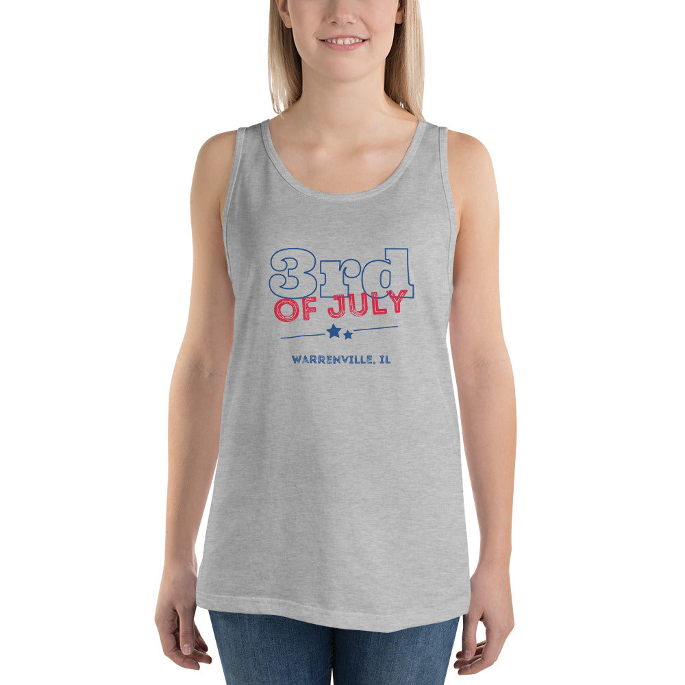3rd unisex tank top