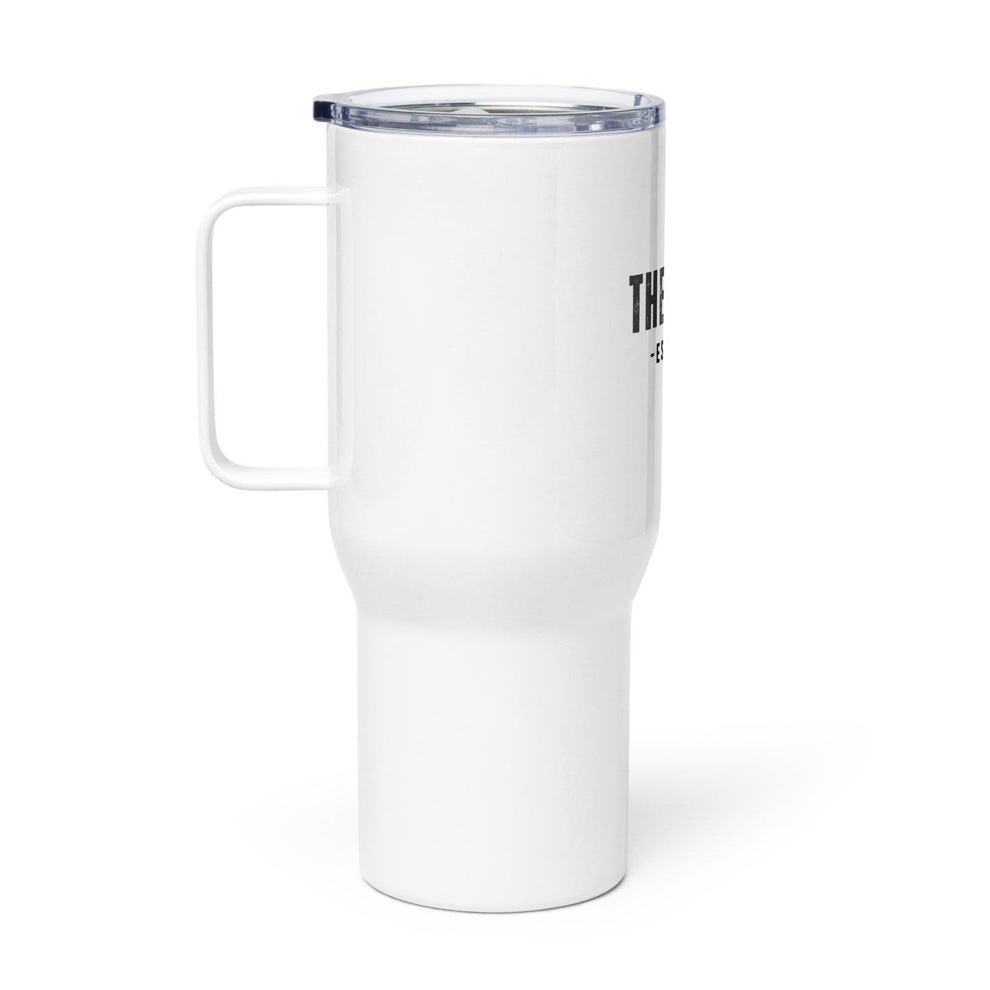 VILLE travel mug with a handle