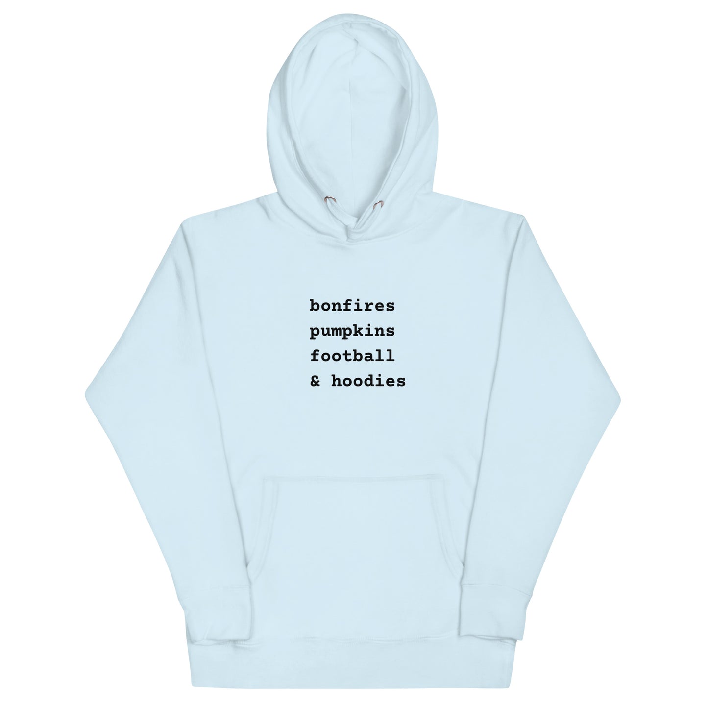 BONFIRES unisex hoodie
