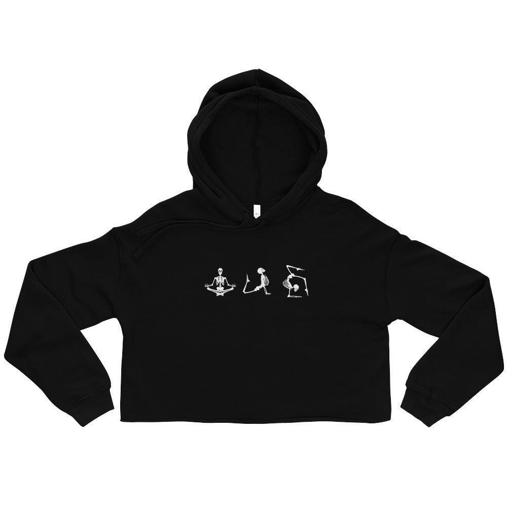 YOGA crop hoodie