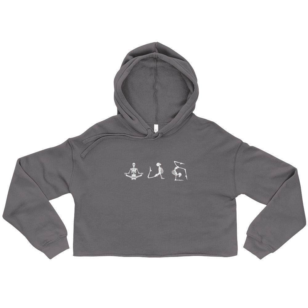 YOGA crop hoodie