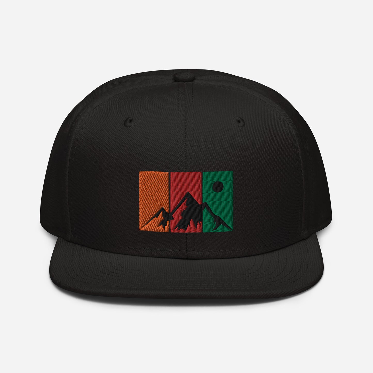 MOUNTAINS snapback hat