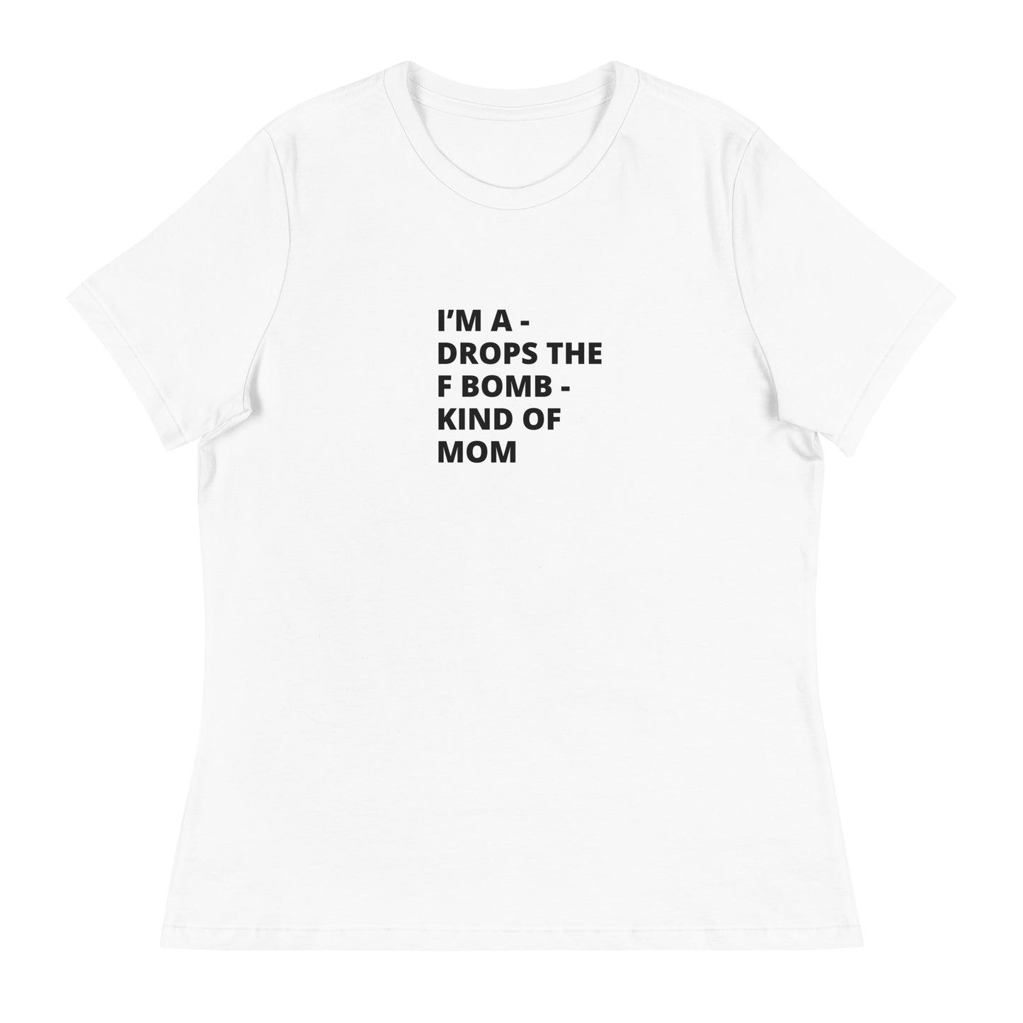 BOMB women's relaxed t-shirt