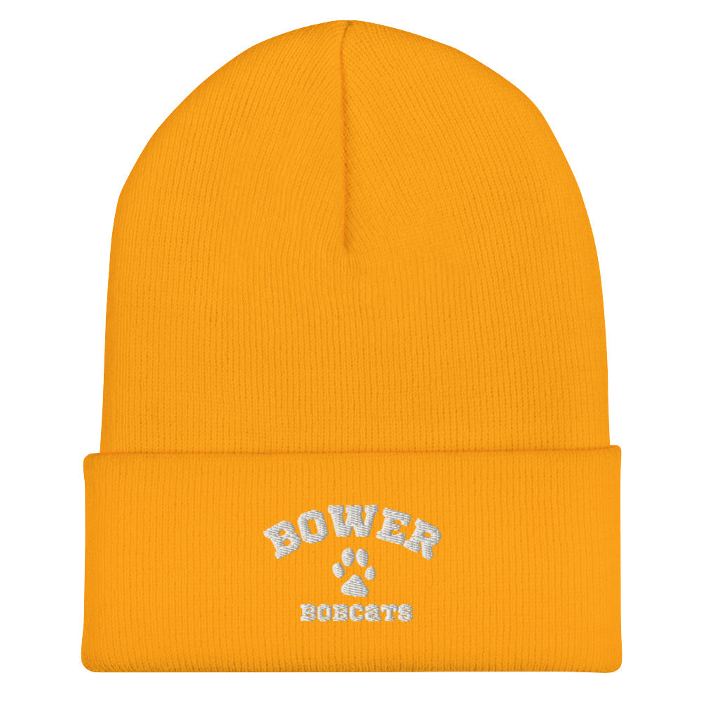 PAW cuffed beanie