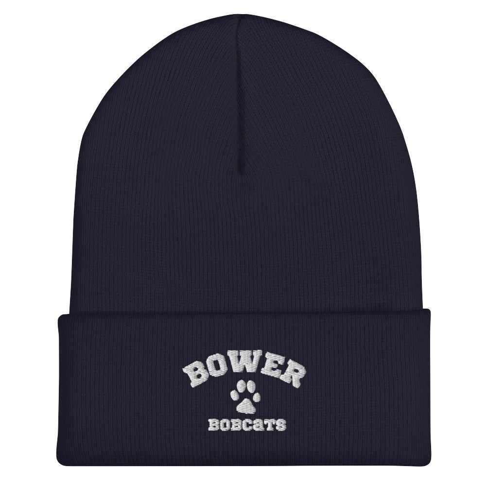 PAW cuffed beanie
