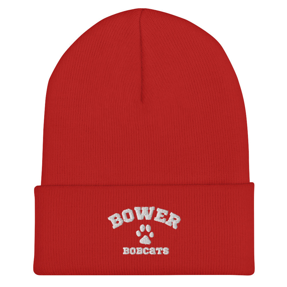 PAW cuffed beanie