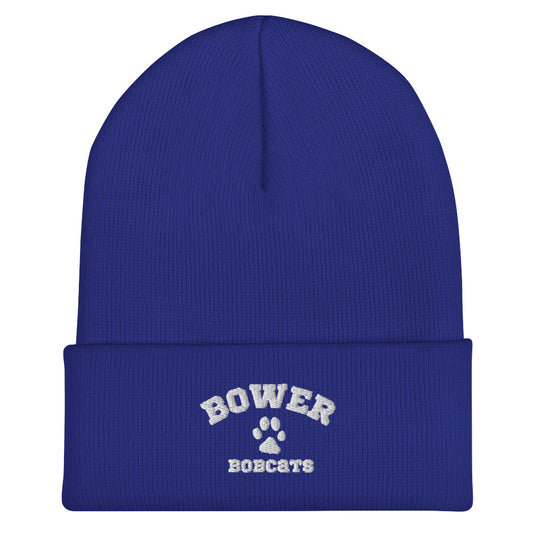 PAW cuffed beanie