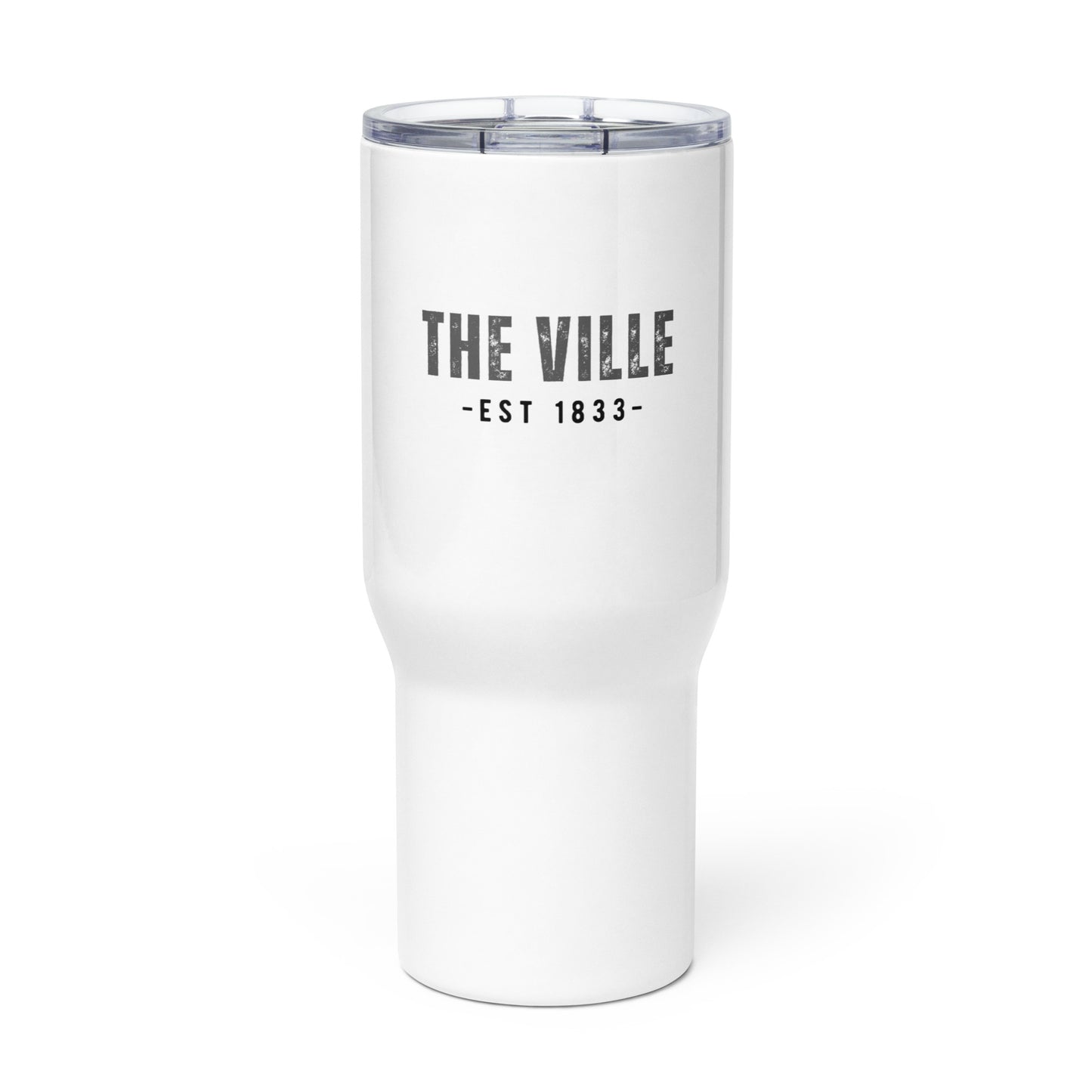 VILLE travel mug with a handle