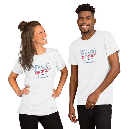 3rd unisex t-shirt