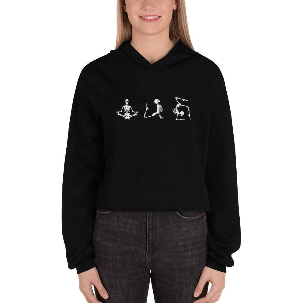 YOGA crop hoodie