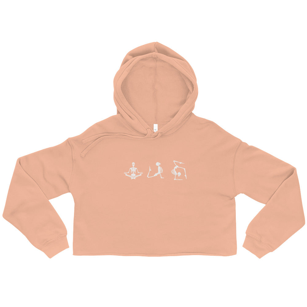 YOGA crop hoodie