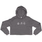 YOGA crop hoodie