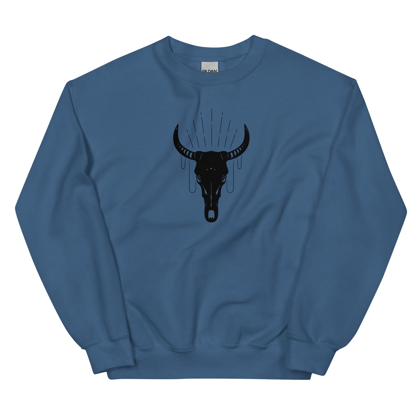 COW SKULL unisex sweatshirt
