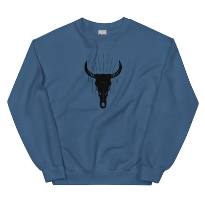 COW SKULL unisex sweatshirt