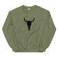 COW SKULL unisex sweatshirt