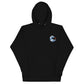 WAVE CIRCLE embroidered unisex hoodie