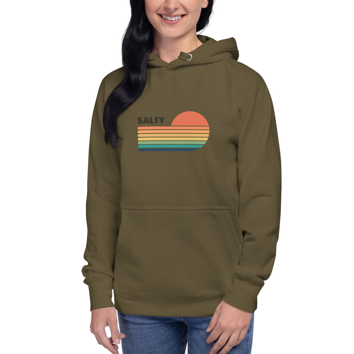 SALTY unisex hoodie