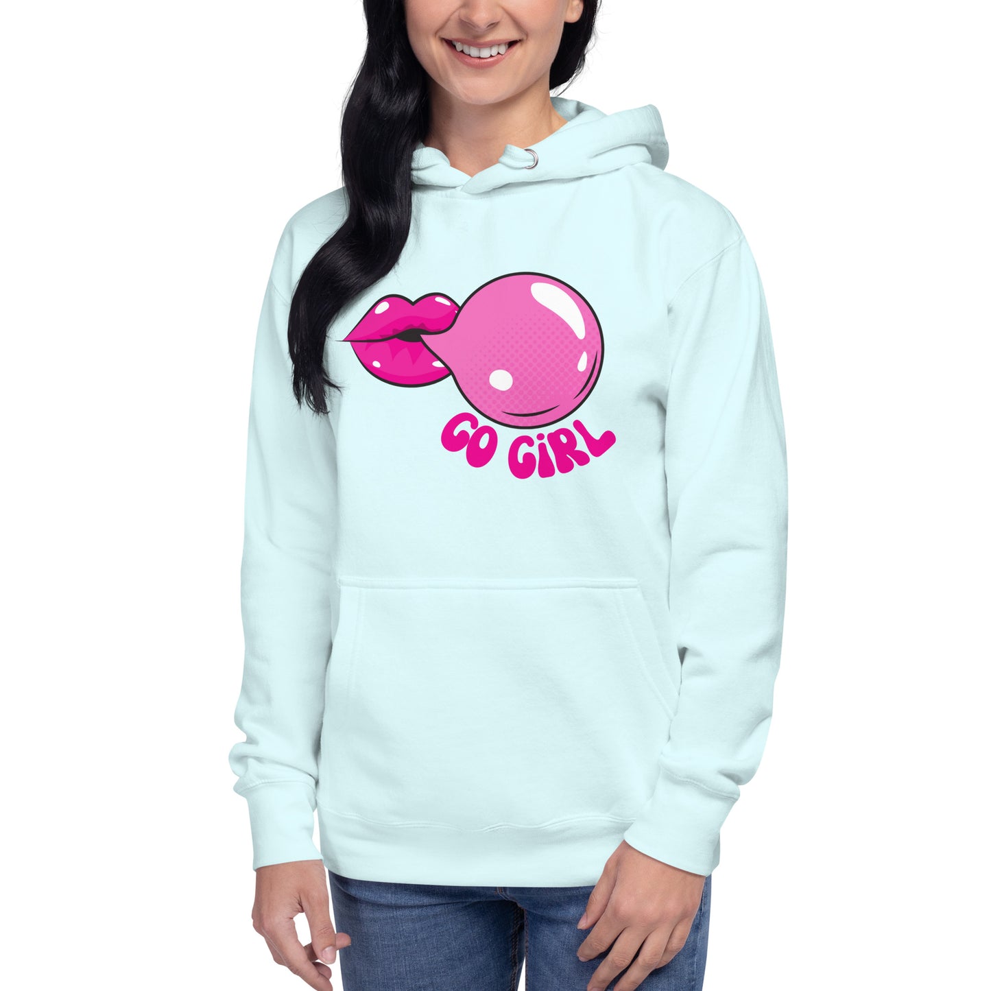 GO GIRL unisex hoodie