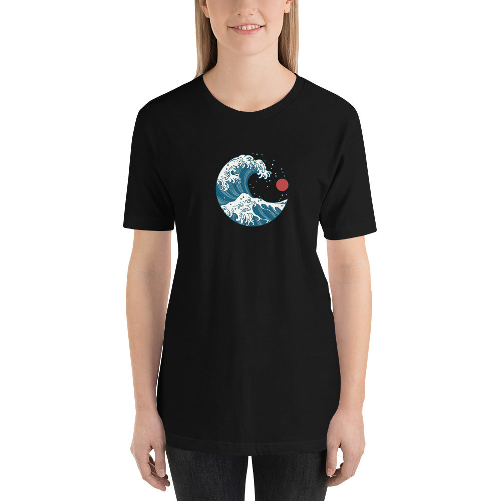 WAVE CIRCLE unisex t-shirt