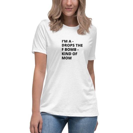 BOMB women's relaxed t-shirt